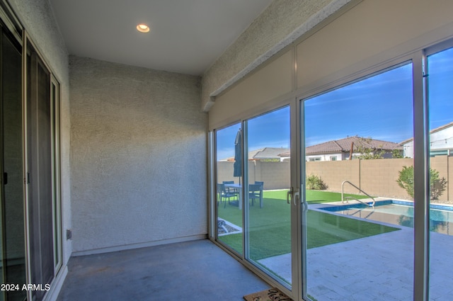 2228 E Isaiah Ave, Gilbert, AZ 85298 - view of unfurnished sunroom