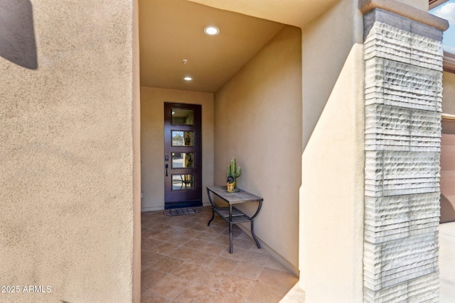 30342 N 130th Dr, Peoria, AZ 85383 - doorway to property with stucco siding