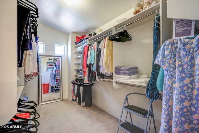 2726 S 160th Ave, Goodyear, AZ 85338 - walk in closet featuring carpet floors and lofted ceiling