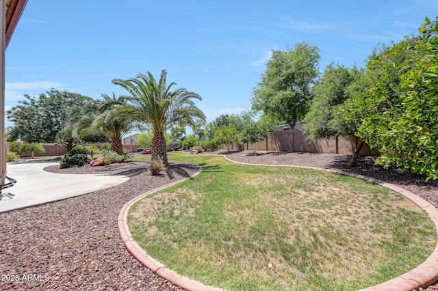 2726 S 160th Ave, Goodyear, AZ 85338 - view of yard with a patio area