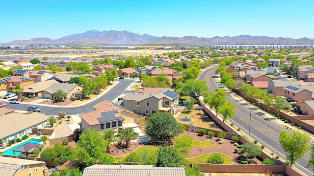 2726 S 160th Ave, Goodyear, AZ 85338 - aerial view of residential area with a mountainous background