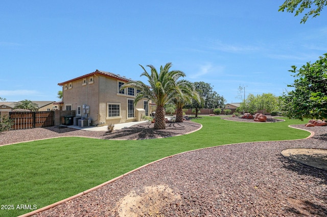 2726 S 160th Ave, Goodyear, AZ 85338 - view of yard featuring central AC