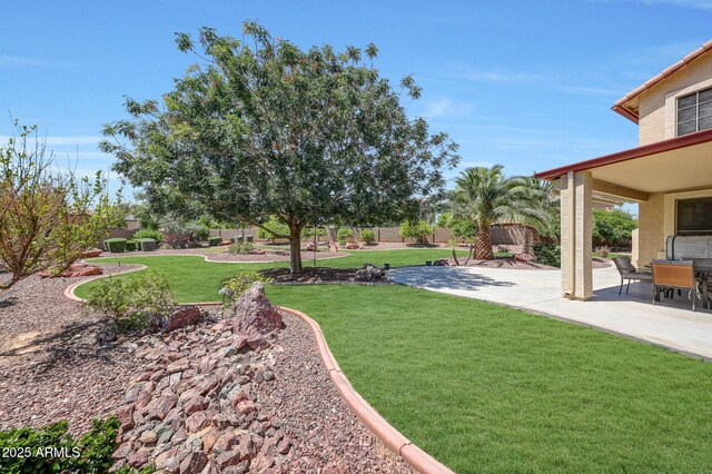2726 S 160th Ave, Goodyear, AZ 85338 - view of yard featuring a patio area