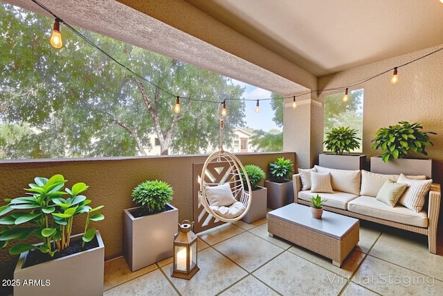 29606 N Tatum Blvd N Unit 265, Cave Creek, AZ 85331 - balcony with an outdoor hangout area