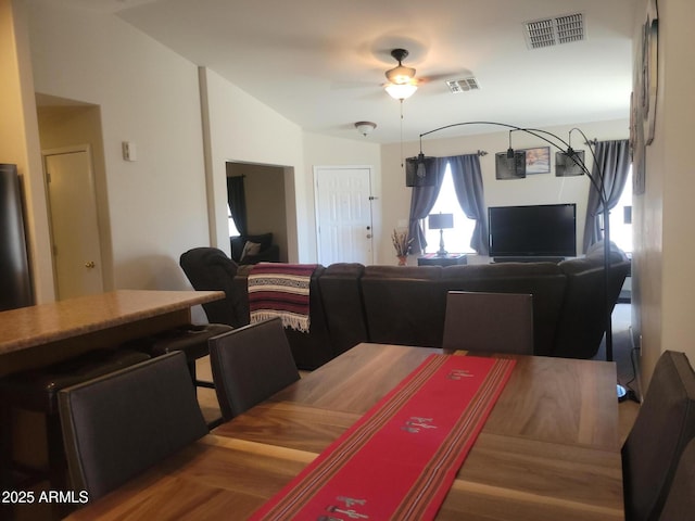 1769 E Jacob St, San Tan Valley, AZ 85140 - dining room featuring ceiling fan