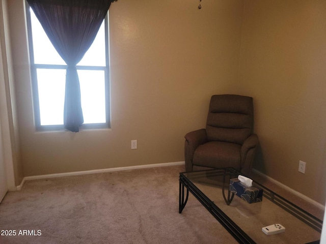 1769 E Jacob St, San Tan Valley, AZ 85140 - sitting room featuring carpet and baseboards