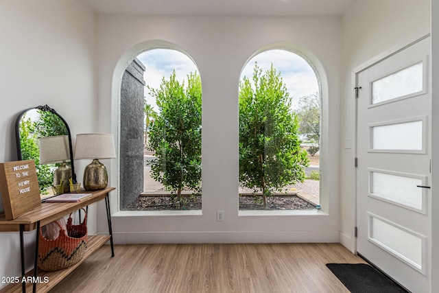 2033 E Janice Way, Phoenix, AZ 85022 - entrance foyer featuring light wood finished floors