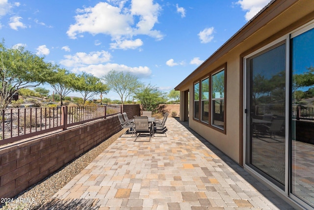 view of patio