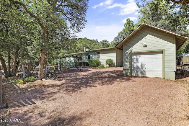 view of ranch-style house