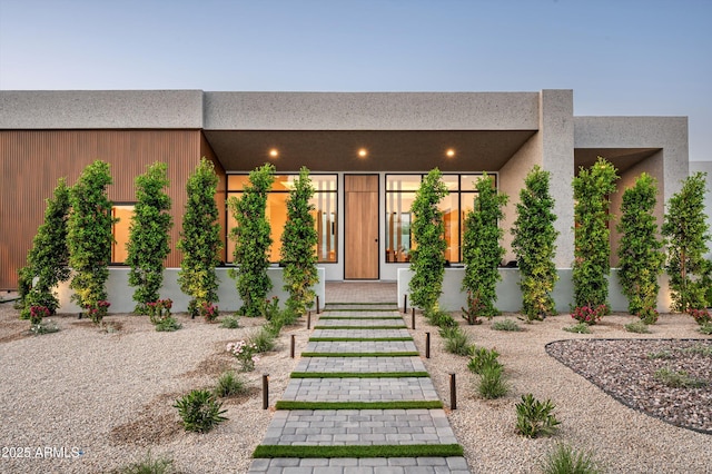 6584 E Gold Dust Ave, Paradise Valley, AZ 85253 - view of exterior entry featuring stucco siding