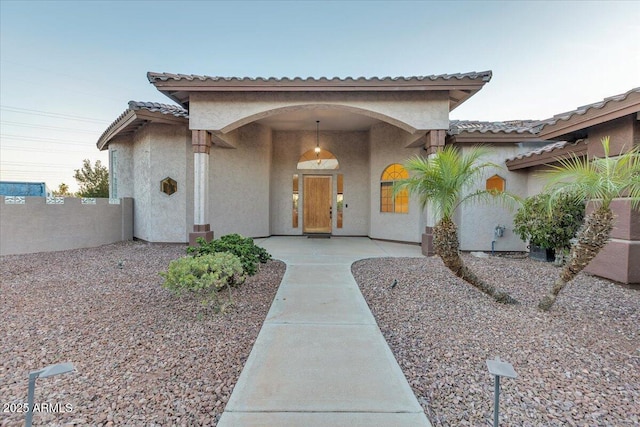 9183 W Shamel Ash Rd, Peoria, AZ 85383 - view of exterior entry featuring stucco siding