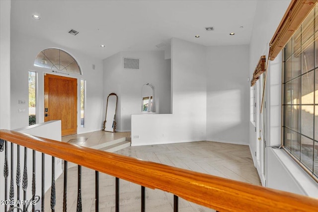 9183 W Shamel Ash Rd, Peoria, AZ 85383 - entrance foyer featuring a high ceiling and recessed lighting