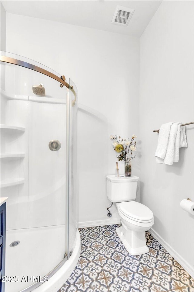 9183 W Shamel Ash Rd, Peoria, AZ 85383 - bathroom featuring a stall shower and tile patterned floors