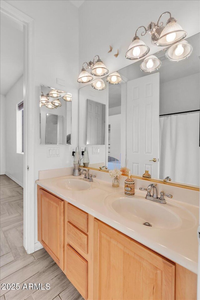 9183 W Shamel Ash Rd, Peoria, AZ 85383 - full bathroom featuring double vanity