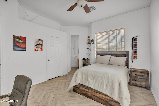9183 W Shamel Ash Rd, Peoria, AZ 85383 - bedroom with baseboards and a ceiling fan