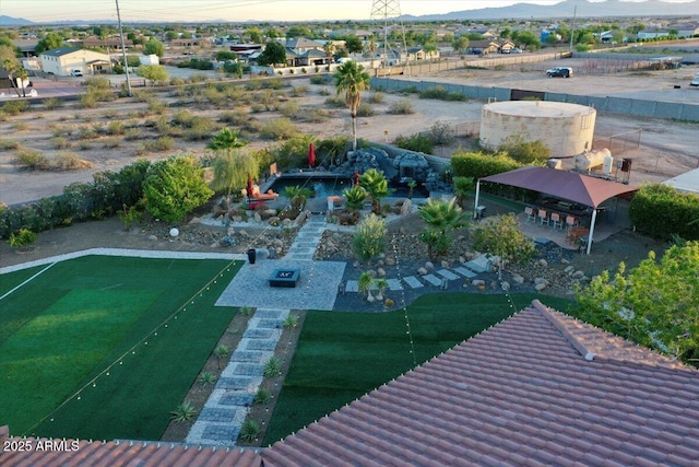 9183 W Shamel Ash Rd, Peoria, AZ 85383 - aerial view of a mountain backdrop