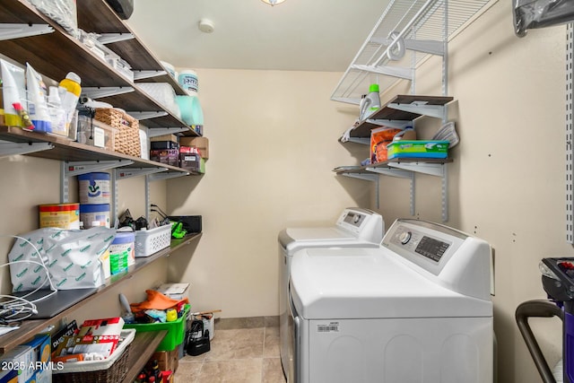 844 E Ruth Ave, Phoenix, AZ 85020 - laundry area with separate washer and dryer and stone finish flooring