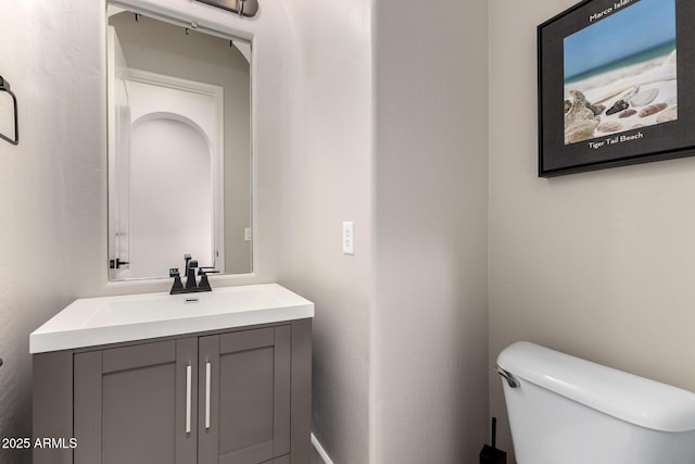 16201 S 29th Ave, Phoenix, AZ 85045 - half bathroom with vanity and toilet