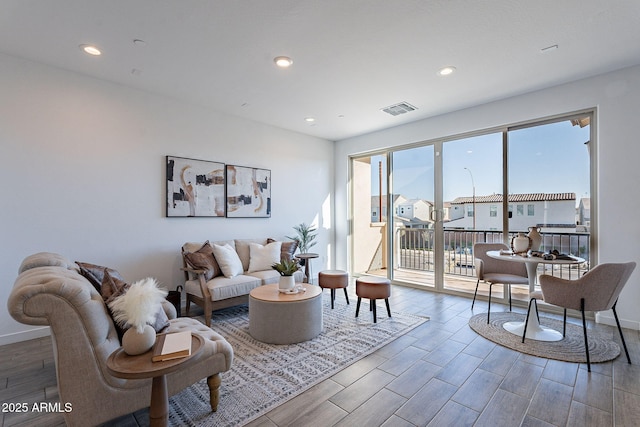 view of living room