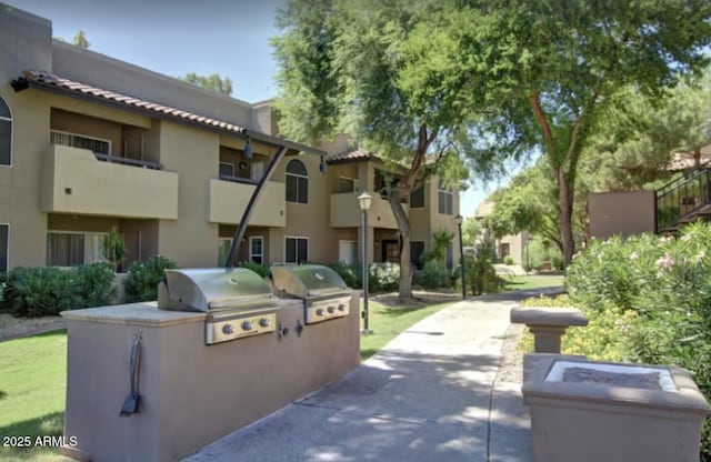 9451 E Becker Ln Unit 1051, Scottsdale, AZ 85260 - view of community with exterior kitchen