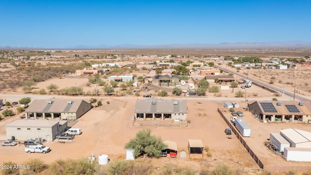 bird's eye view featuring a mountain view