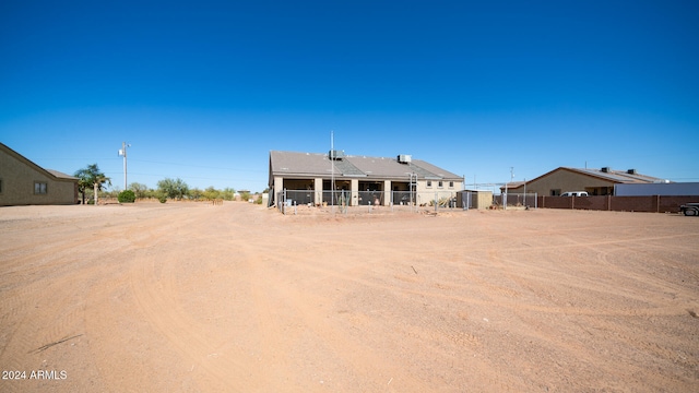 view of back of house