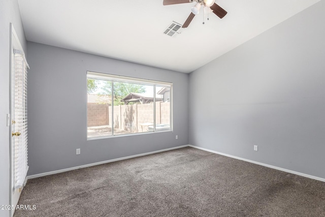 8341 W Cypress St, Phoenix, AZ 85037 - empty room with ceiling fan and carpet