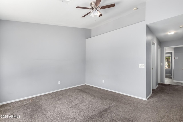 8341 W Cypress St, Phoenix, AZ 85037 - spare room featuring ceiling fan and carpet flooring