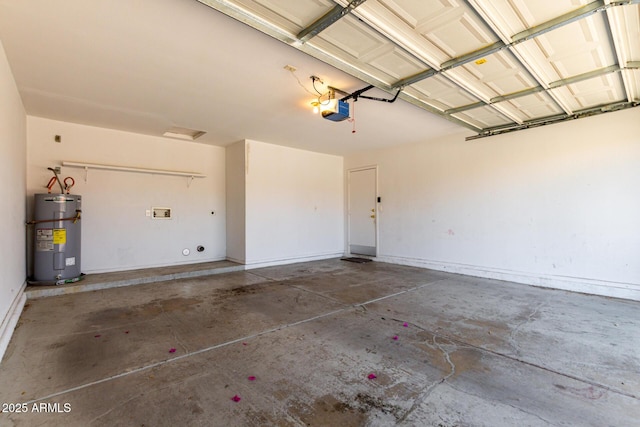 8341 W Cypress St, Phoenix, AZ 85037 - garage with electric water heater and a garage door opener
