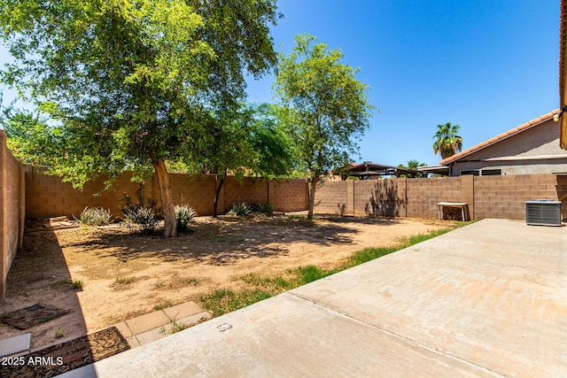 8341 W Cypress St, Phoenix, AZ 85037 - fenced backyard with a patio area