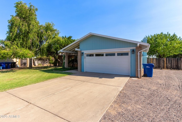 2161 E Harmony Cir, Mesa, AZ 85204 - view of front of home featuring a garage and concrete driveway
