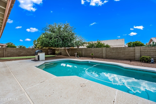 1638 N Avoca, Mesa, AZ 85207 - view of pool featuring a patio area and a fenced backyard
