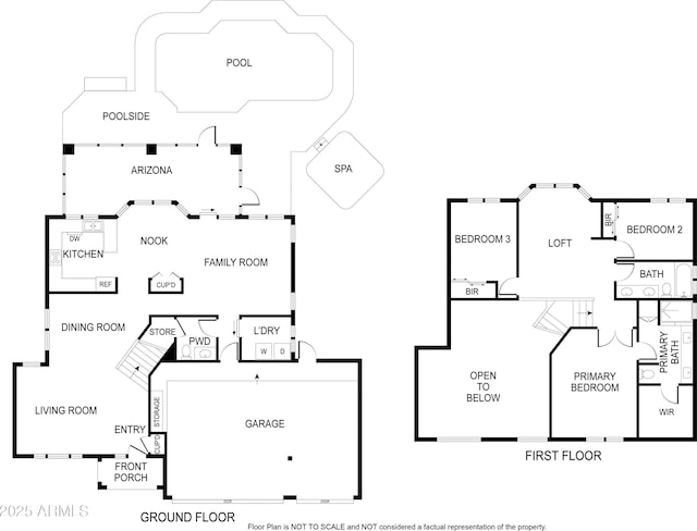 1638 N Avoca, Mesa, AZ 85207 - room layout