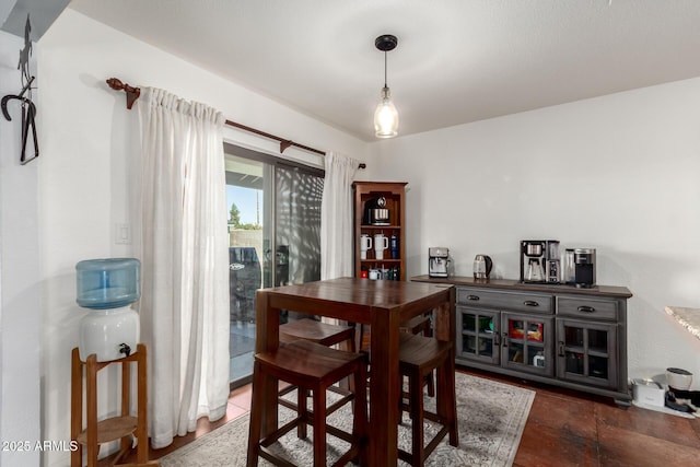 view of dining room