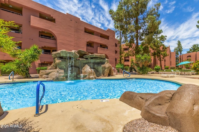 view of community pool