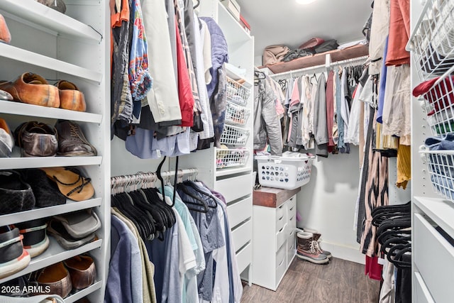 301 W Royal Palm Rd, Phoenix, AZ 85021 - walk in closet with wood finished floors