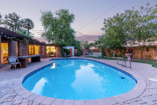 301 W Royal Palm Rd, Phoenix, AZ 85021 - view of swimming pool featuring a patio