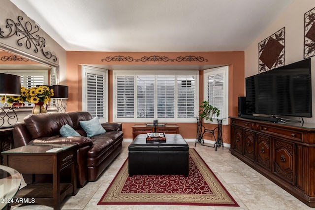 view of living room