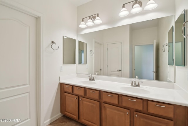 5557 W Mine Trl, Phoenix, AZ 85083 - bathroom featuring double vanity