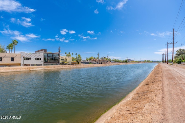 property view of water