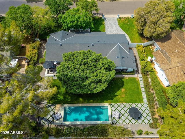 aerial view