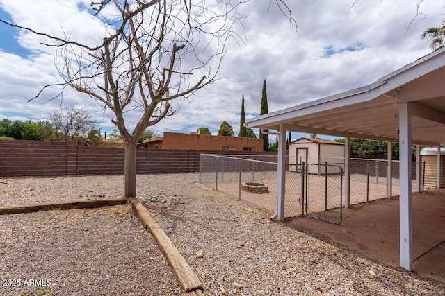 1315 Via Cabrillo, Sierra Vista, AZ 85635 - view of fenced backyard