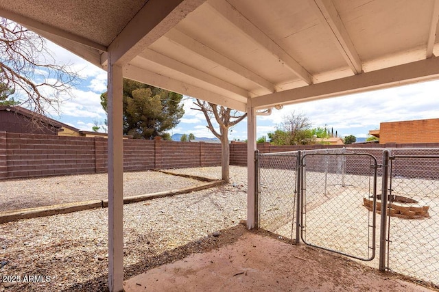 1315 Via Cabrillo, Sierra Vista, AZ 85635 - fenced backyard featuring a gate