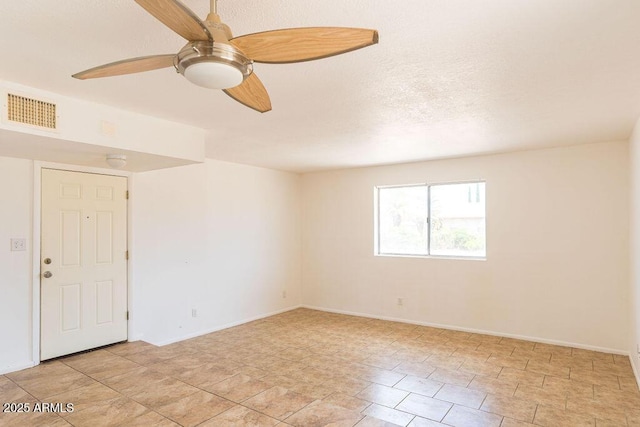 1315 Via Cabrillo, Sierra Vista, AZ 85635 - spare room with a ceiling fan and baseboards