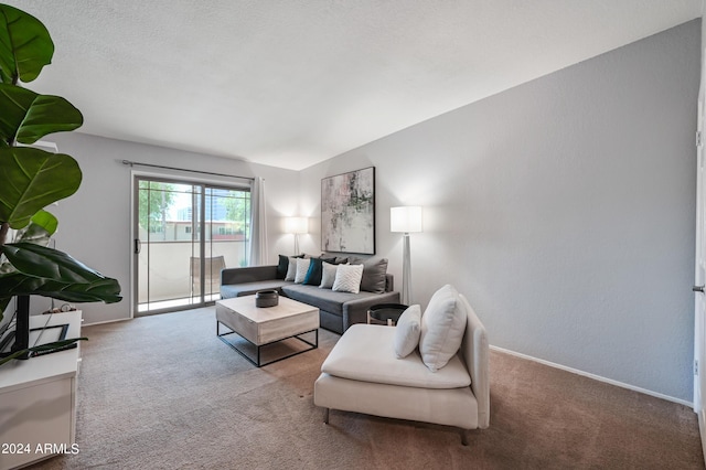 357 E Thomas Rd Unit A208, Phoenix, AZ 85012 - living room with carpet floors