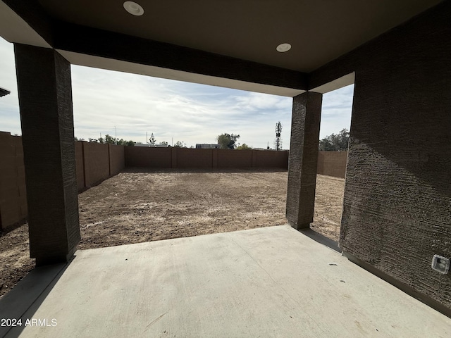 view of patio