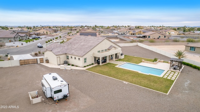 view of birds eye view of property