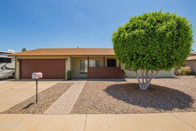 19031 N 13th Dr, Phoenix, AZ 85027 - single story home with a garage, driveway, and stucco siding