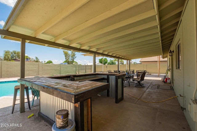 19031 N 13th Dr, Phoenix, AZ 85027 - fenced backyard with a patio area