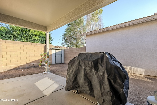 view of patio